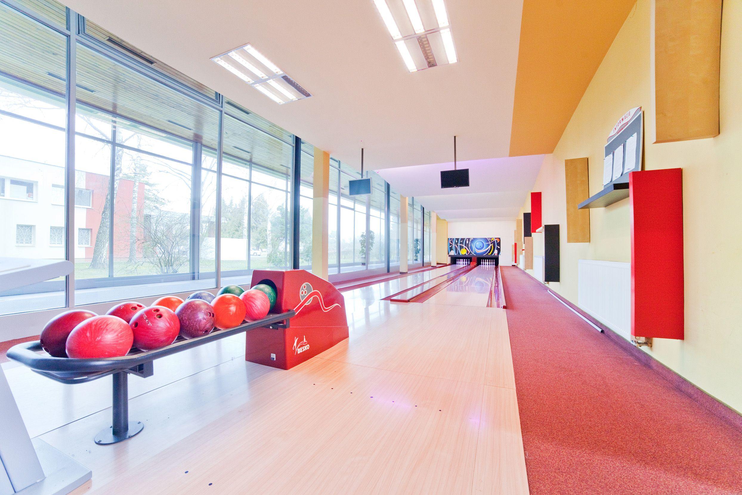 bowling alleys